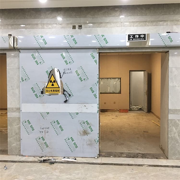 新余双扇电动防护铅门